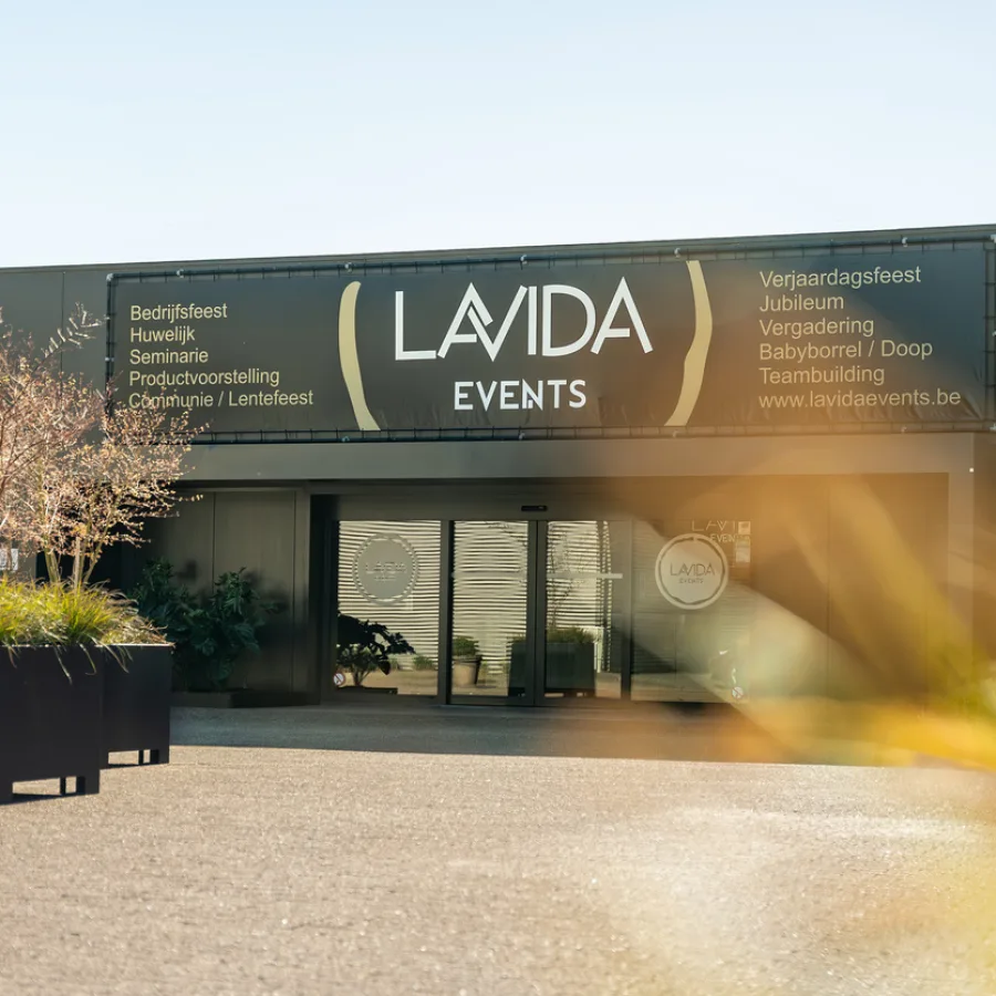 Ingang van La Vida Events in Lier